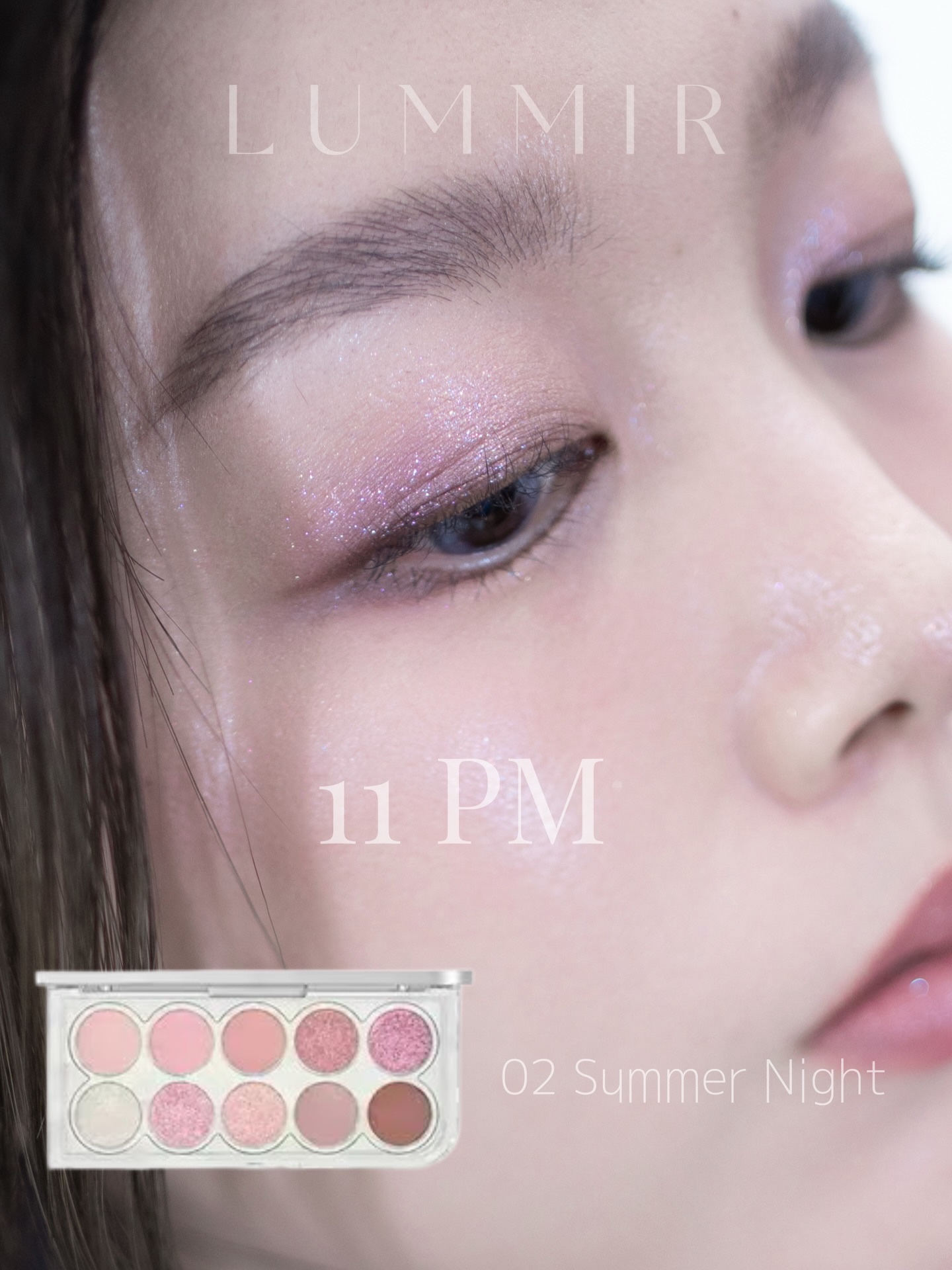 ライト オン アイズ シャドウ パレット/Lummir/アイシャドウパレットを使ったクチコミ（1枚目）
