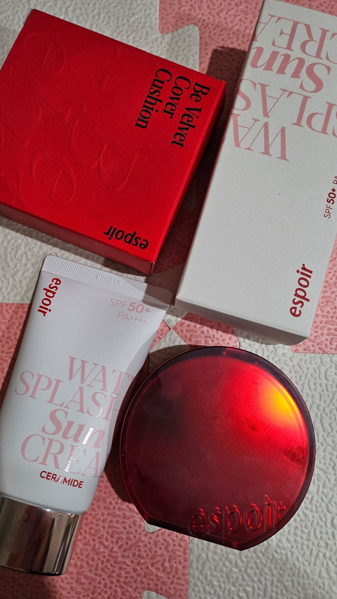 ウォータースプラッシュサンクリーム セラミド/espoir/日焼け止めクリームを使ったクチコミ（1枚目）