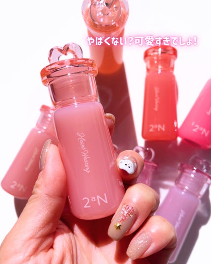 ハートウェアリングリキッドチーク/2aN/リキッドチークを使ったクチコミ(3枚目)