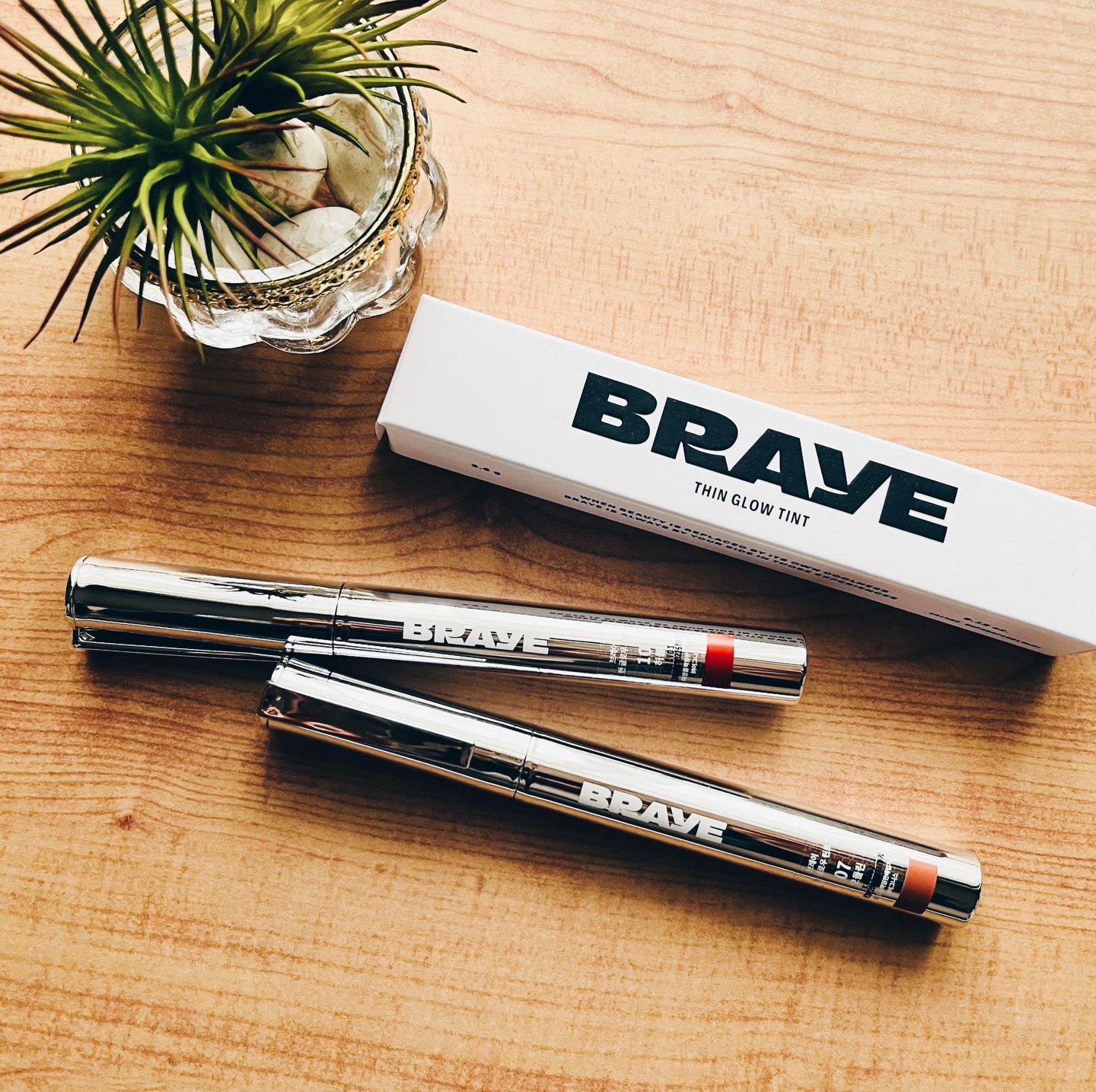 THIN GLOW TINT/BRAYE/口紅を使ったクチコミ（1枚目）