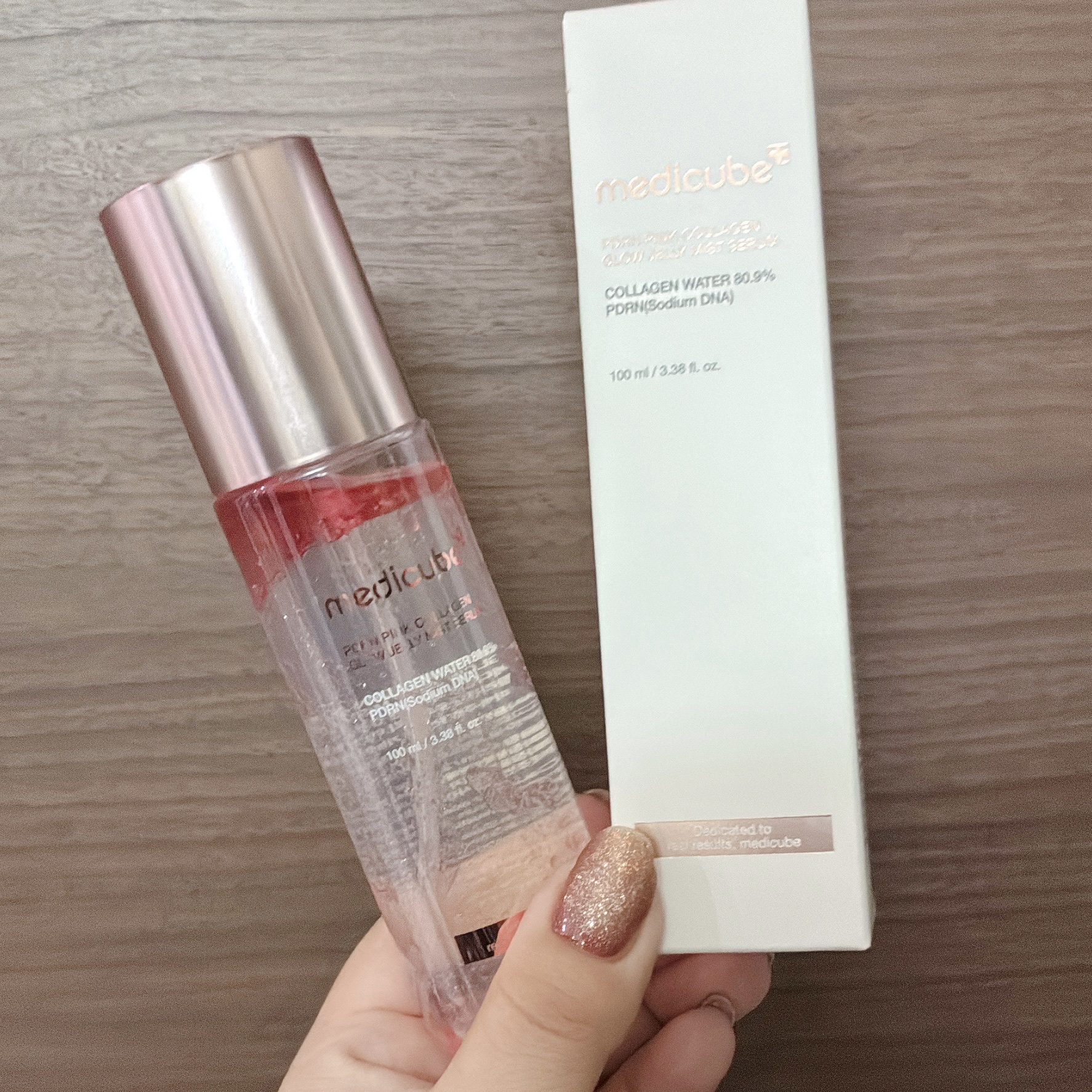 PDRNピンクゼリーセラムミスト/MEDICUBE/美容液を使ったクチコミ（1枚目）