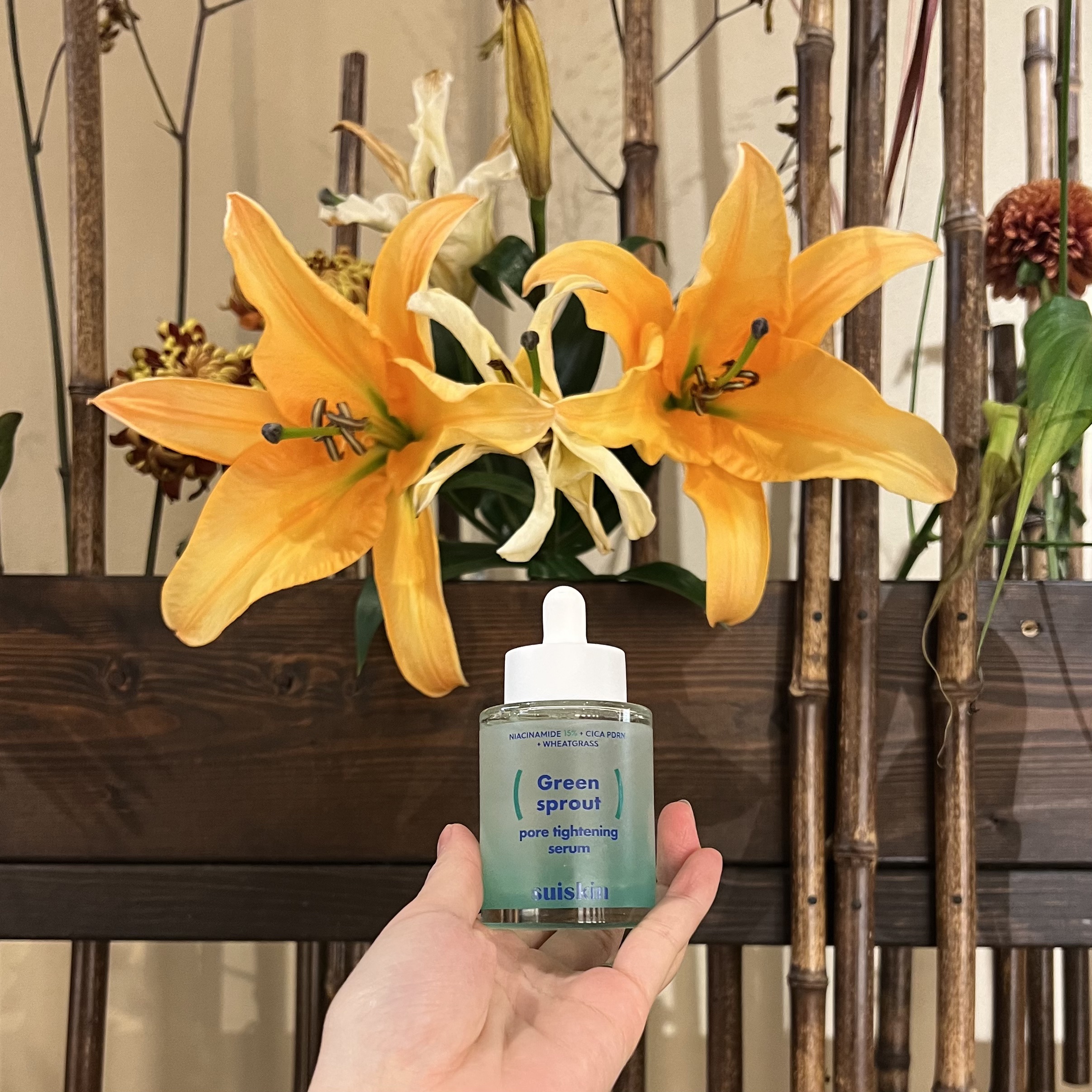 若芽ポアタイトニングセラム/suiskin/美容液を使ったクチコミ（1枚目）