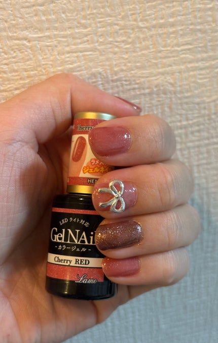 ジェルネイル(ライト対応)/セリア/ジェルネイルを使ったクチコミ(1枚目)