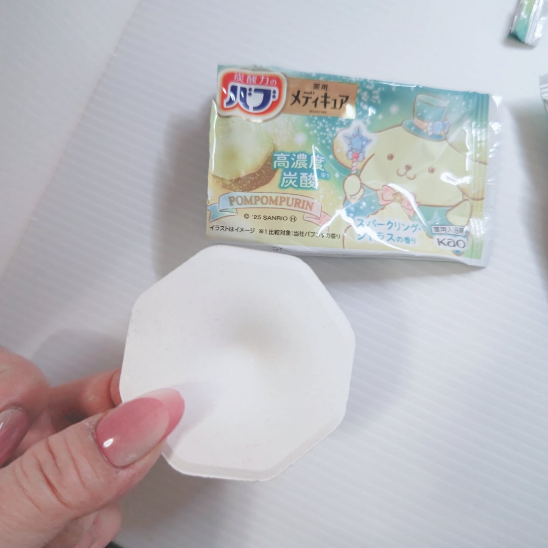 メディキュア 柑橘の香り【医薬部外品】/バブ/炭酸系入浴剤を使ったクチコミ(3枚目)