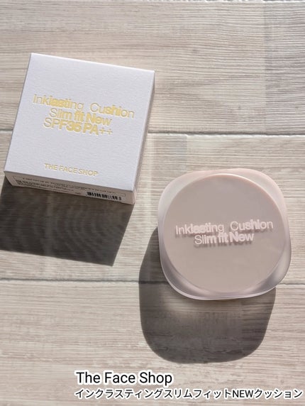 インクラスティングクッションファンデーション/THE FACE SHOP/クッションファンデーションを使ったクチコミ(4枚目)