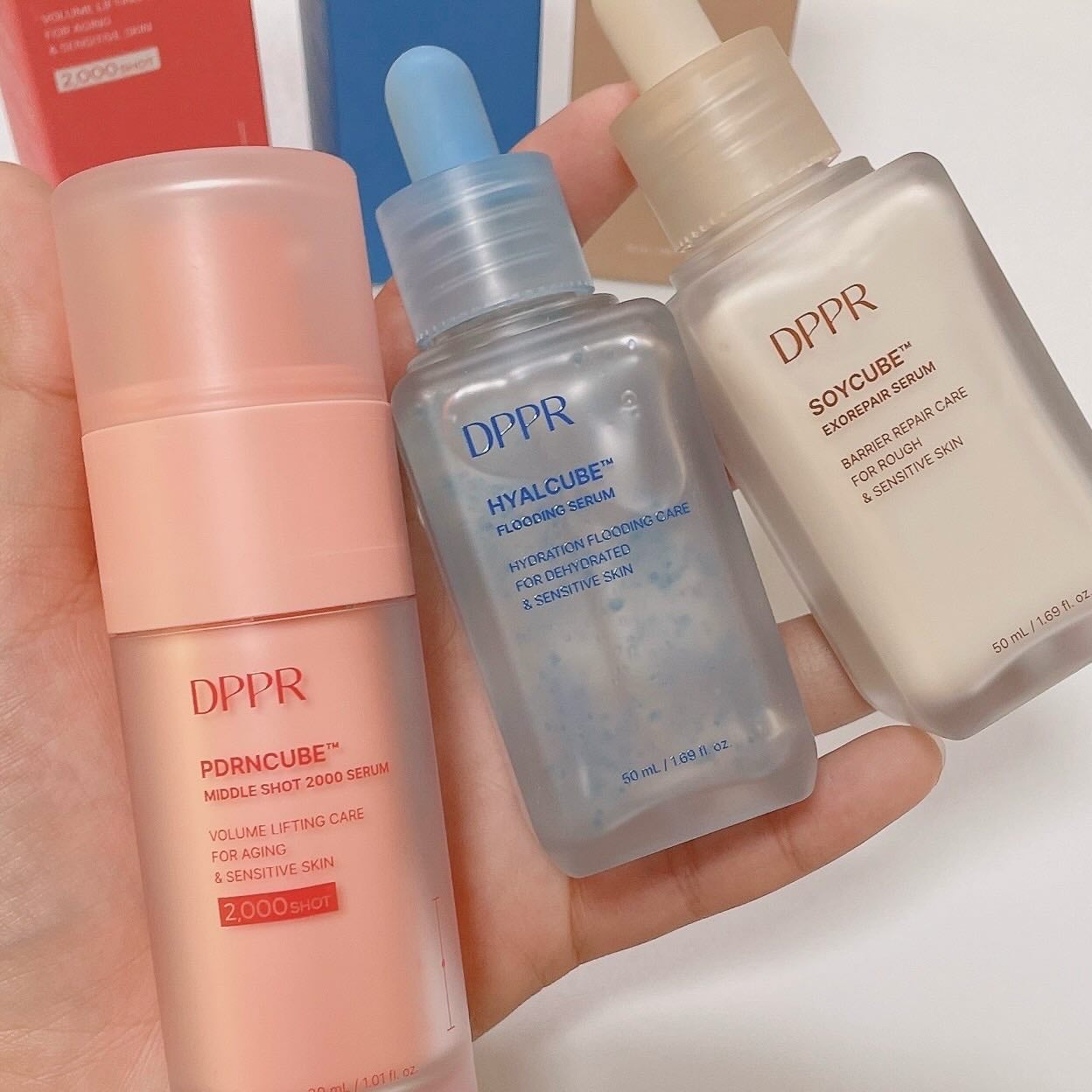 ヒアルキューブ フラッディングセラム/DPPR/美容液を使ったクチコミ(2枚目)