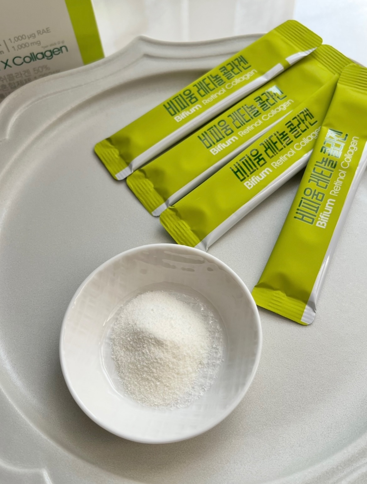 ビフィウム レチノールコラーゲン/LG生活庭園/美容サプリメントを使ったクチコミ（2枚目）