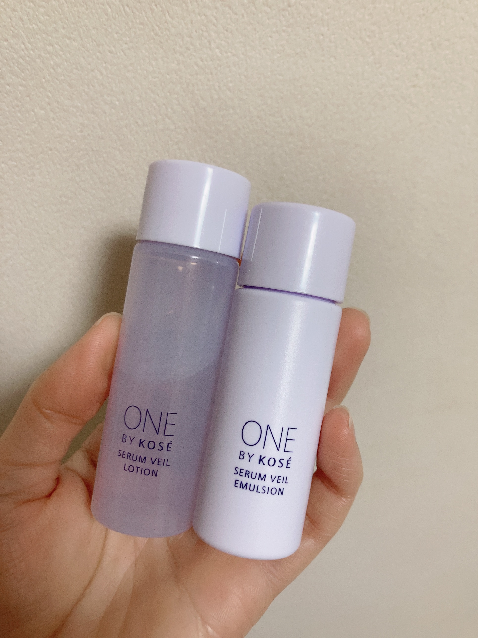 セラムヴェール ローション 限定ミニサイズ 30ml/ONE BY KOSE/化粧水を使ったクチコミ（1枚目）