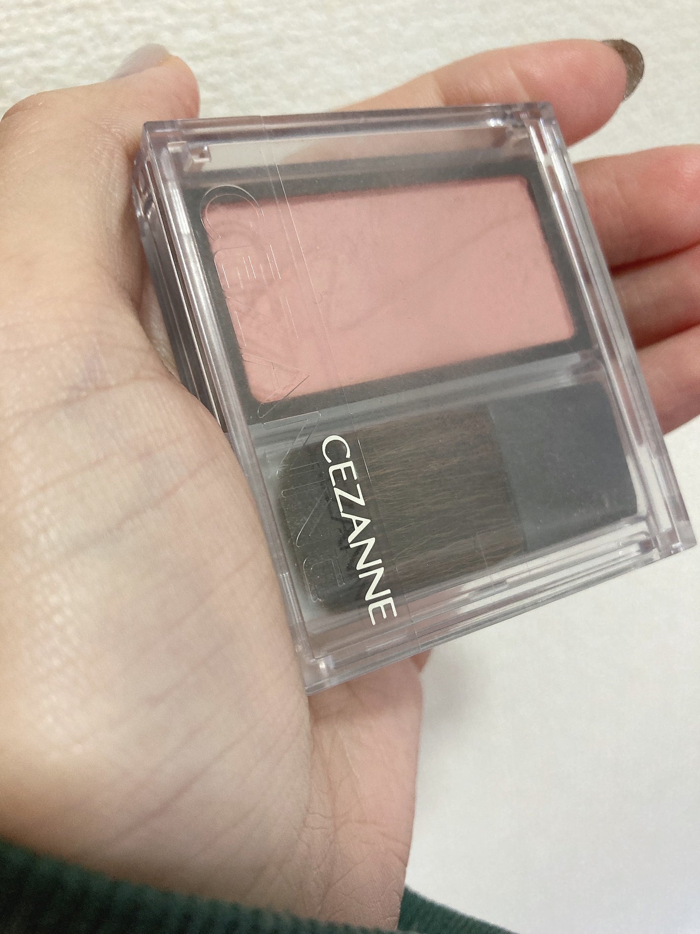 チークブラッシュ/CEZANNE/パウダーチークを使ったクチコミ(1枚目)