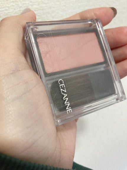 チークブラッシュ/CEZANNE/パウダーチークを使ったクチコミ(1枚目)