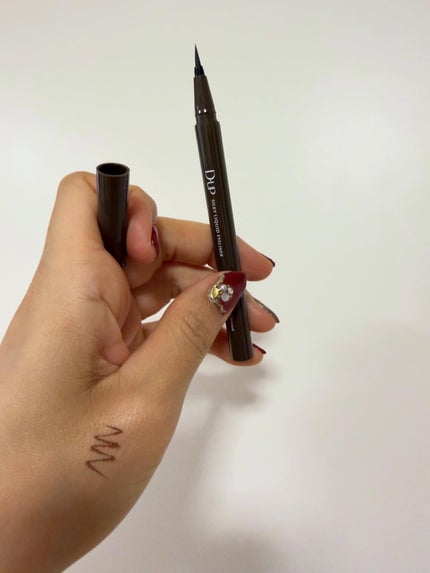 シルキーリキッドアイライナーWP/D-UP/リキッドアイライナーを使ったクチコミ(2枚目)