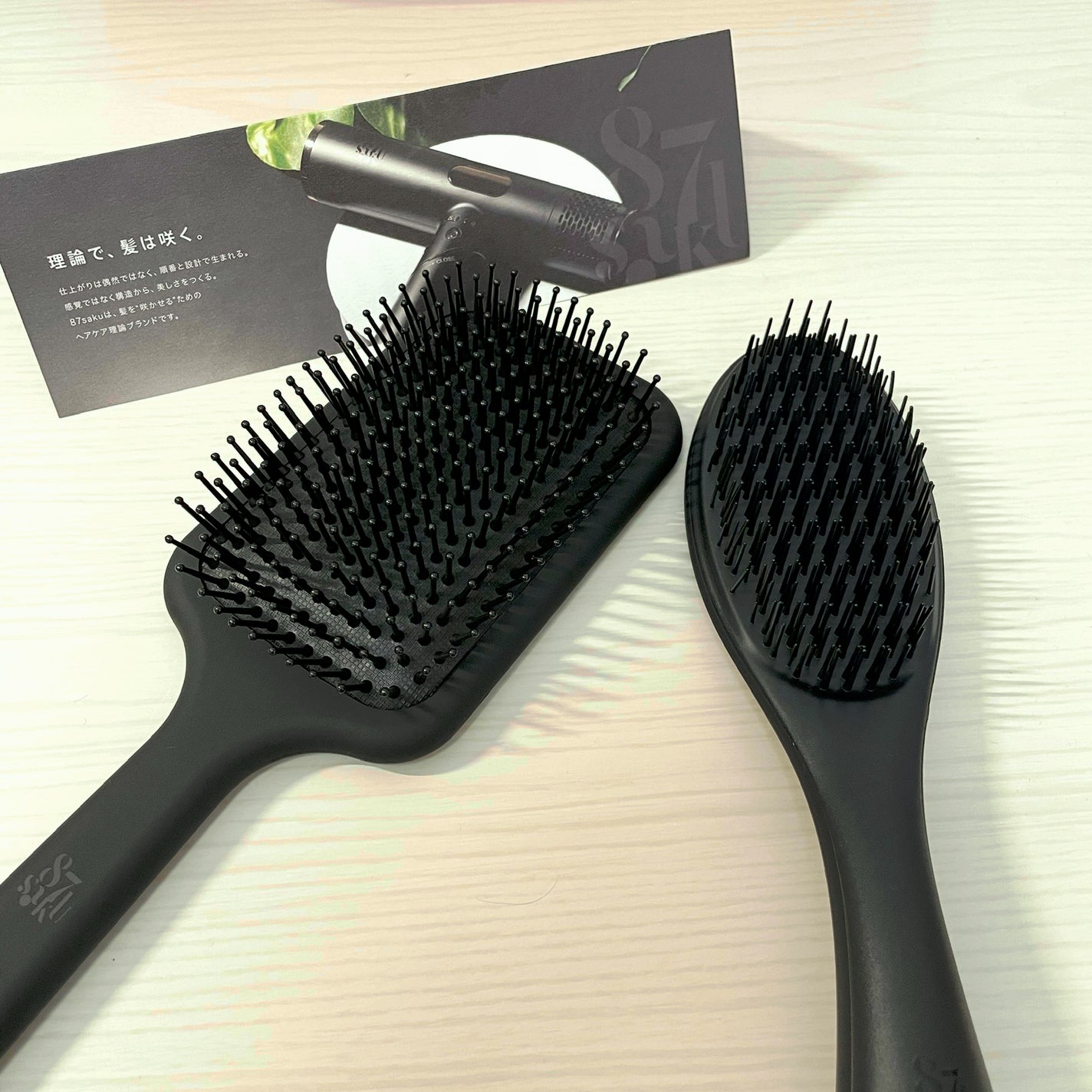 87saku ハナサク デタングリングブラシ/87saku/ヘアブラシを使ったクチコミ(1枚目)