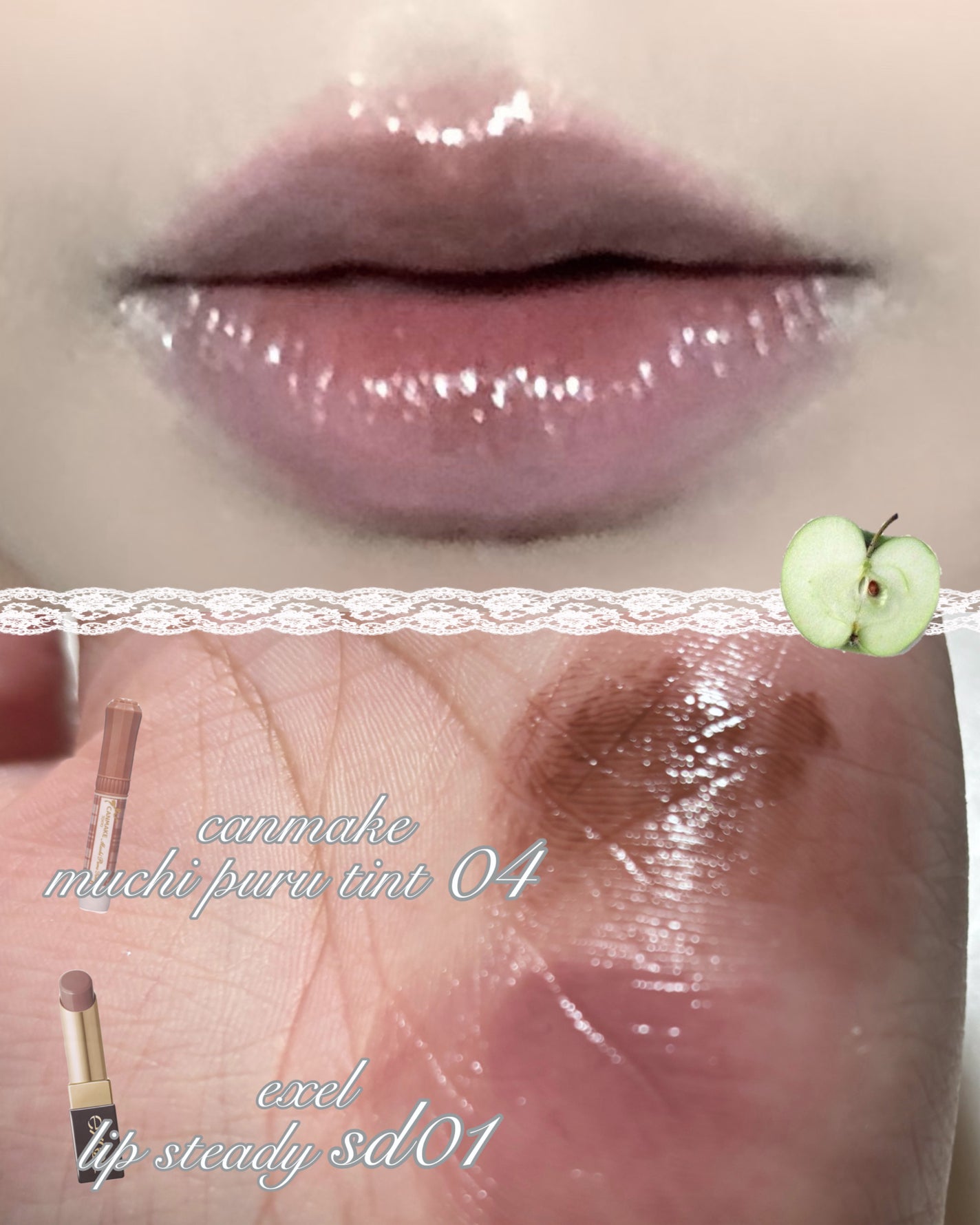 むちぷるティント/キャンメイク/リップティントを使ったクチコミ(1枚目)