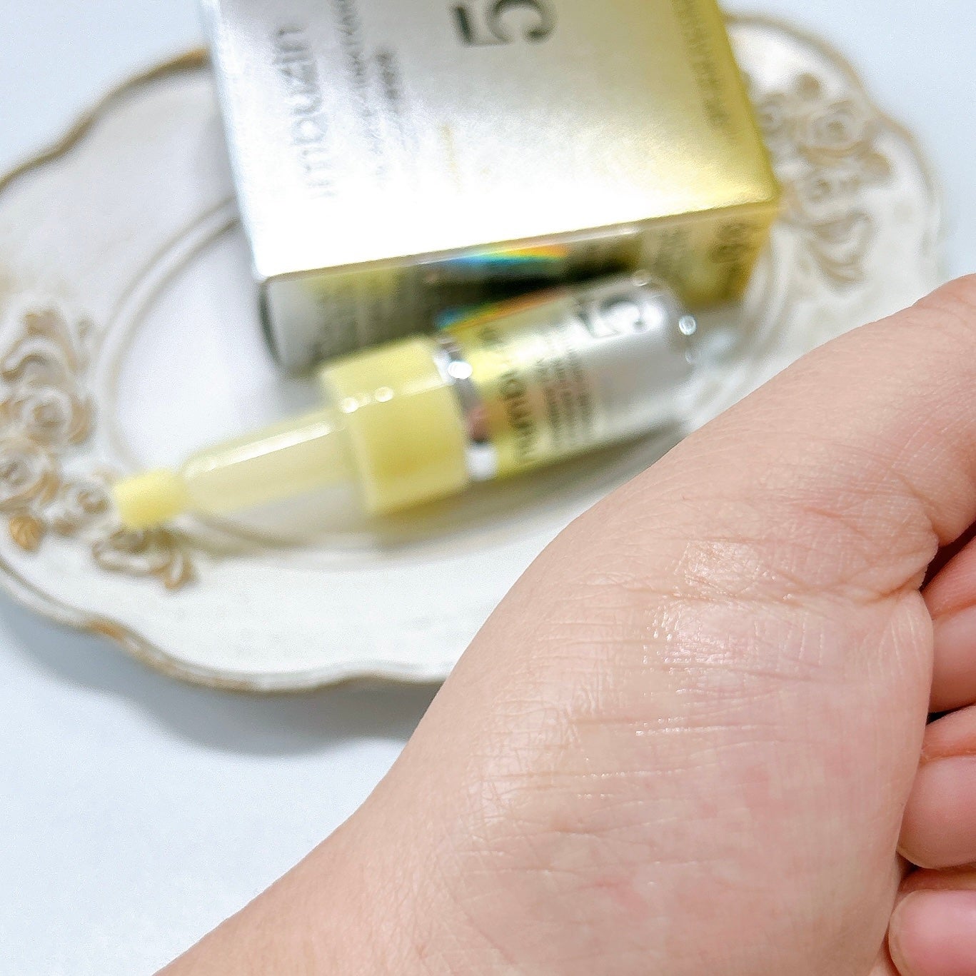 5番 白玉グルタチオン100×TXA10集中トーニング美容液/numbuzin/美容液を使ったクチコミ(3枚目)