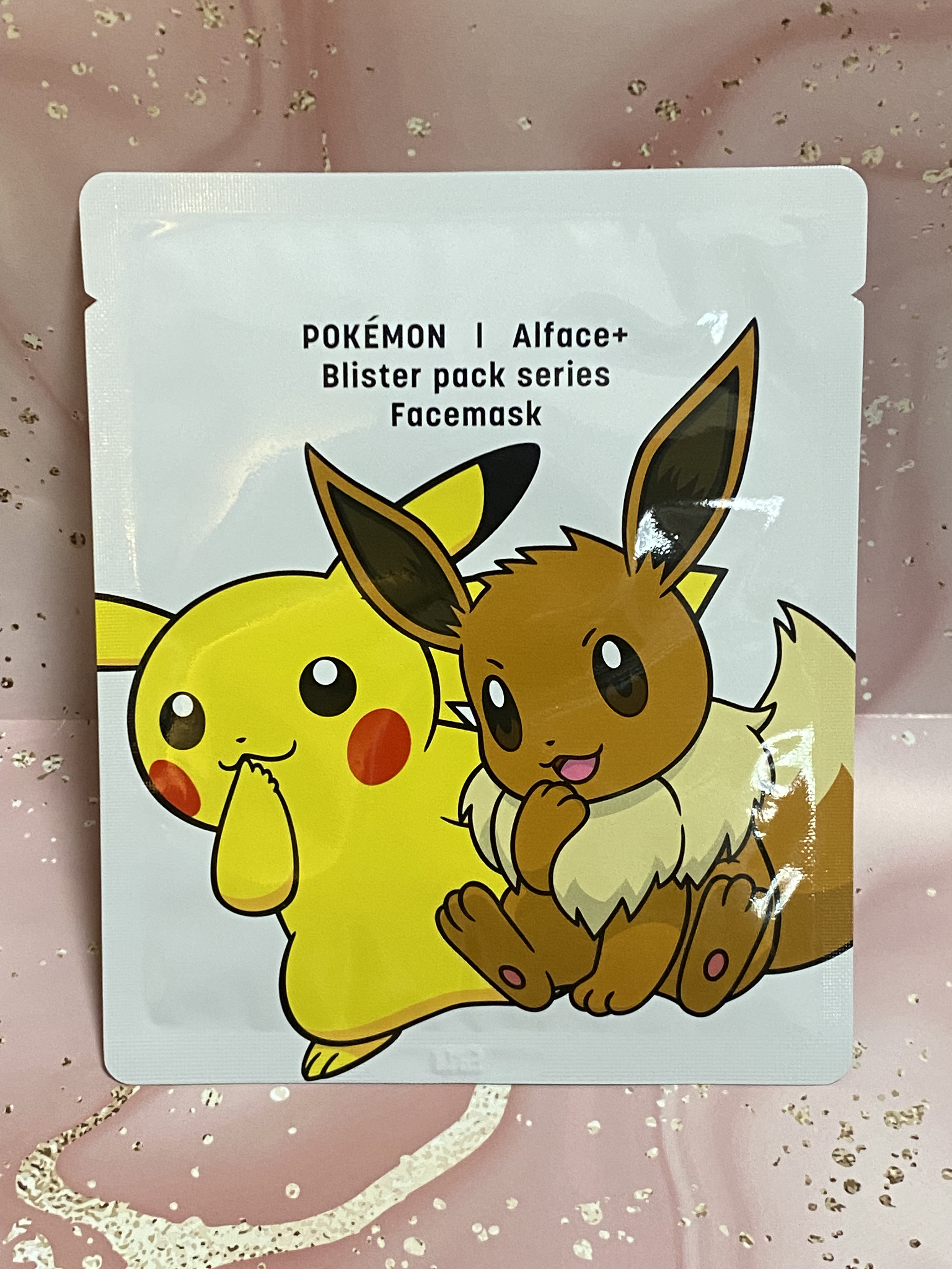オルフェス BPS ピカチュウ・イーブイ デザイン/ALFACE+/シートマスク・パックを使ったクチコミ（2枚目）