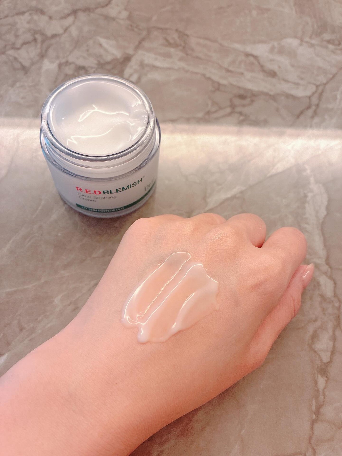 レッドブレミッシュ クリアスージングクリーム/Dr.G/フェイスクリームを使ったクチコミ(4枚目)