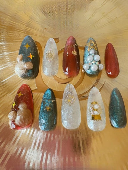 ジェルミーデコジェル/ジェルミーワン/ジェルネイルを使ったクチコミ(2枚目)