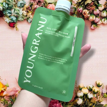 ヨンラニュープロテインフィットシェイク/YOUNGRANU/その他プロテインを使ったクチコミ(4枚目)