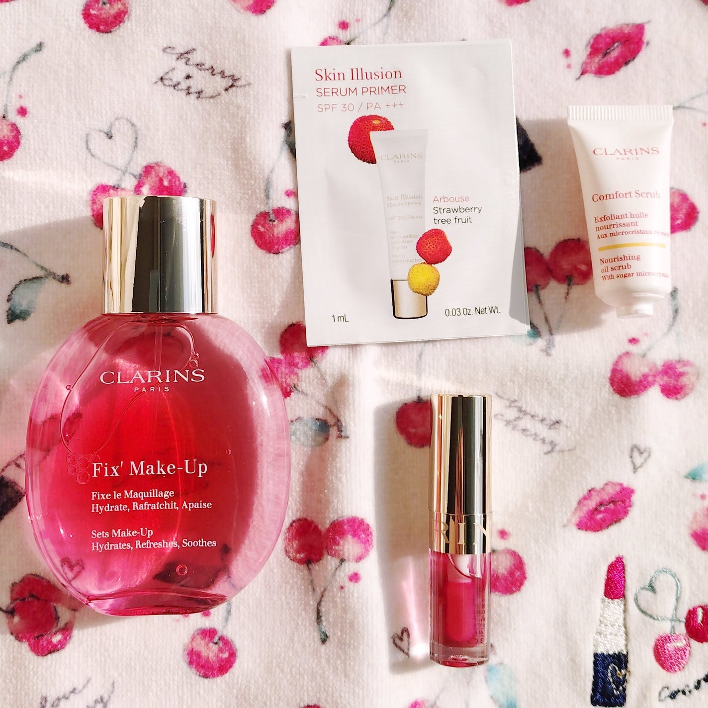 フィックス メイクアップ N/CLARINS/ミスト状化粧水を使ったクチコミ(1枚目)