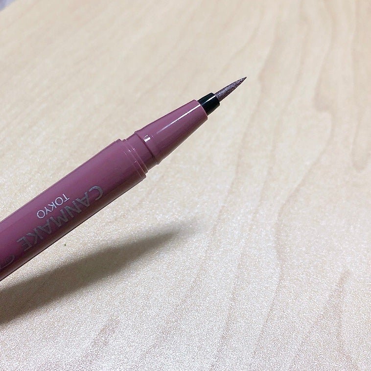 トキメキトゥインクルアイライナー/キャンメイク/リキッドアイライナーを使ったクチコミ(3枚目)