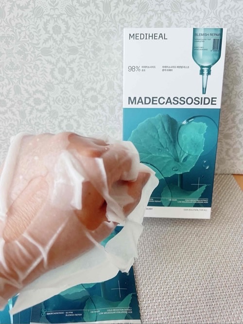 マデカッソシド エッセンシャルマスク/MEDIHEAL/シートマスク・パックを使ったクチコミ（2枚目）