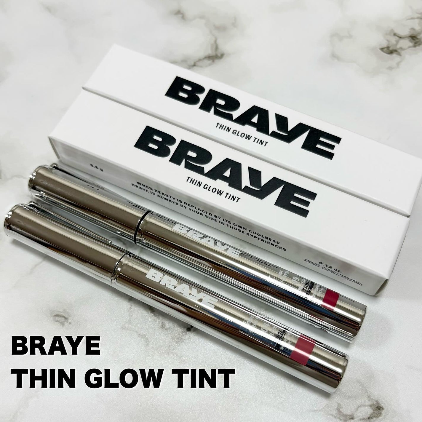 THIN GLOW TINT/BRAYE/口紅を使ったクチコミ(1枚目)