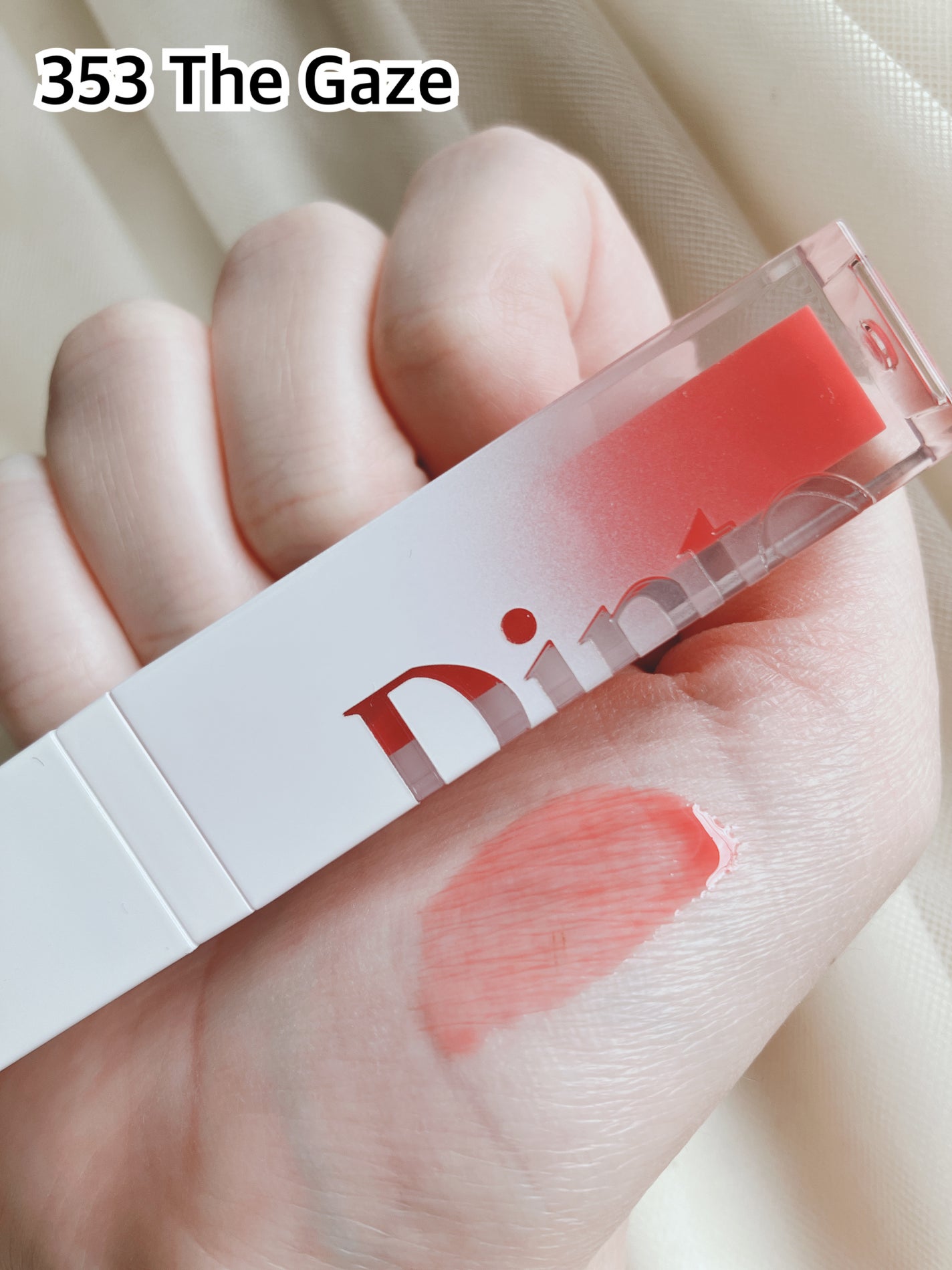 ブラーグロイリップティント/Dinto/リップティントを使ったクチコミ(2枚目)