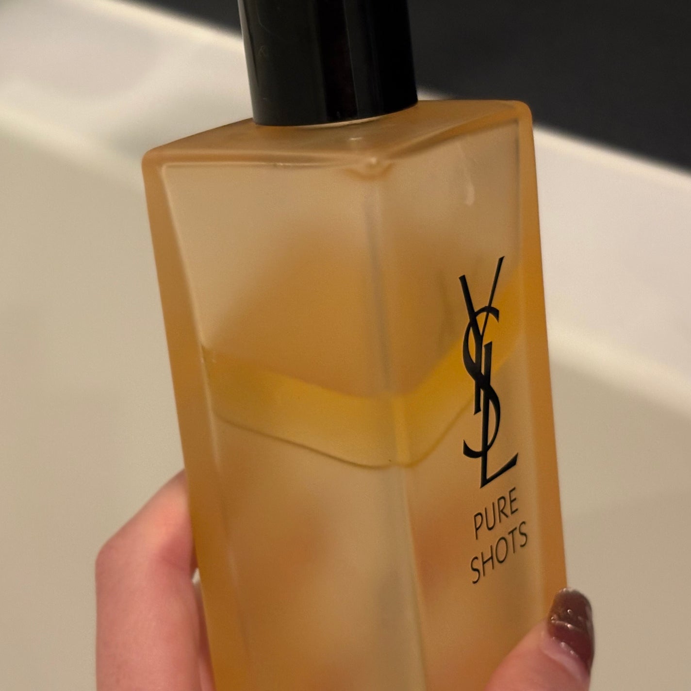 ピュアショット ナイト リチャージセラム/YVES SAINT LAURENT BEAUTE/美容液を使ったクチコミ(2枚目)
