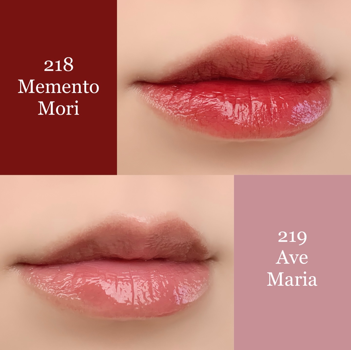 ミラーレスリップオイルグロス/Dinto/リップグロスを使ったクチコミ（3枚目）