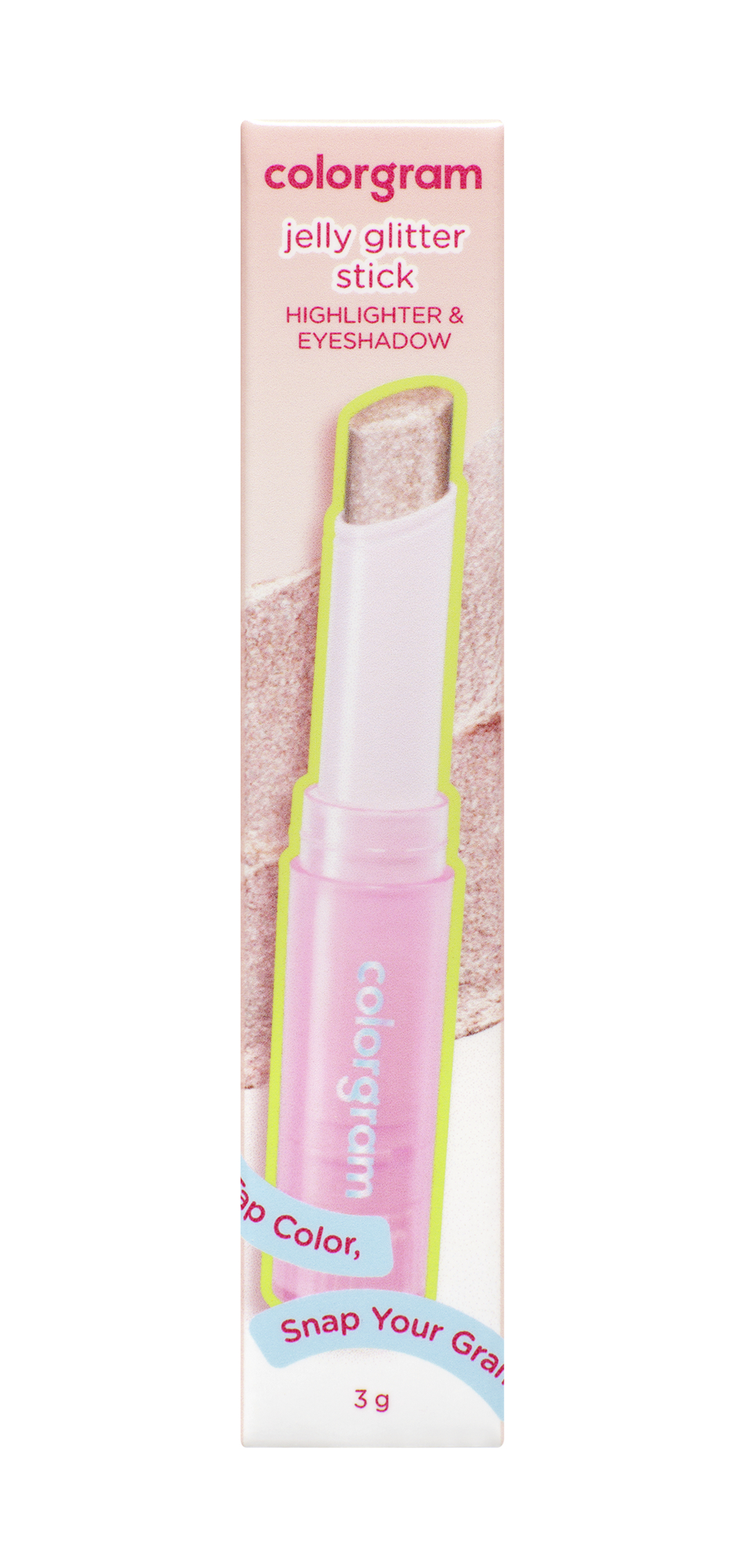 カラーグラム ぷるんジェリービームスティック 03 コーラルバブル