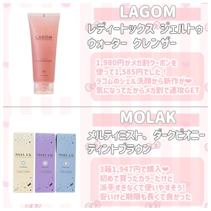 レディートックス ジェルトゥウォーター クレンザー(洗顔料)/LAGOM /洗顔フォームを使ったクチコミ(2枚目)