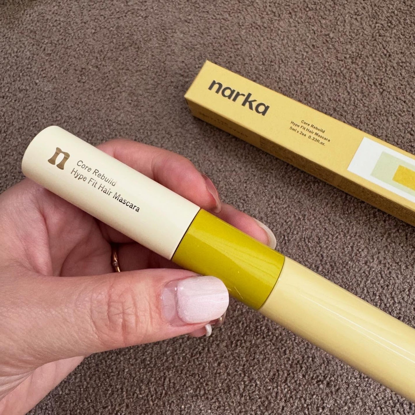 ハイプフィットヘアマスカラ/narka/その他スタイリングを使ったクチコミ(2枚目)