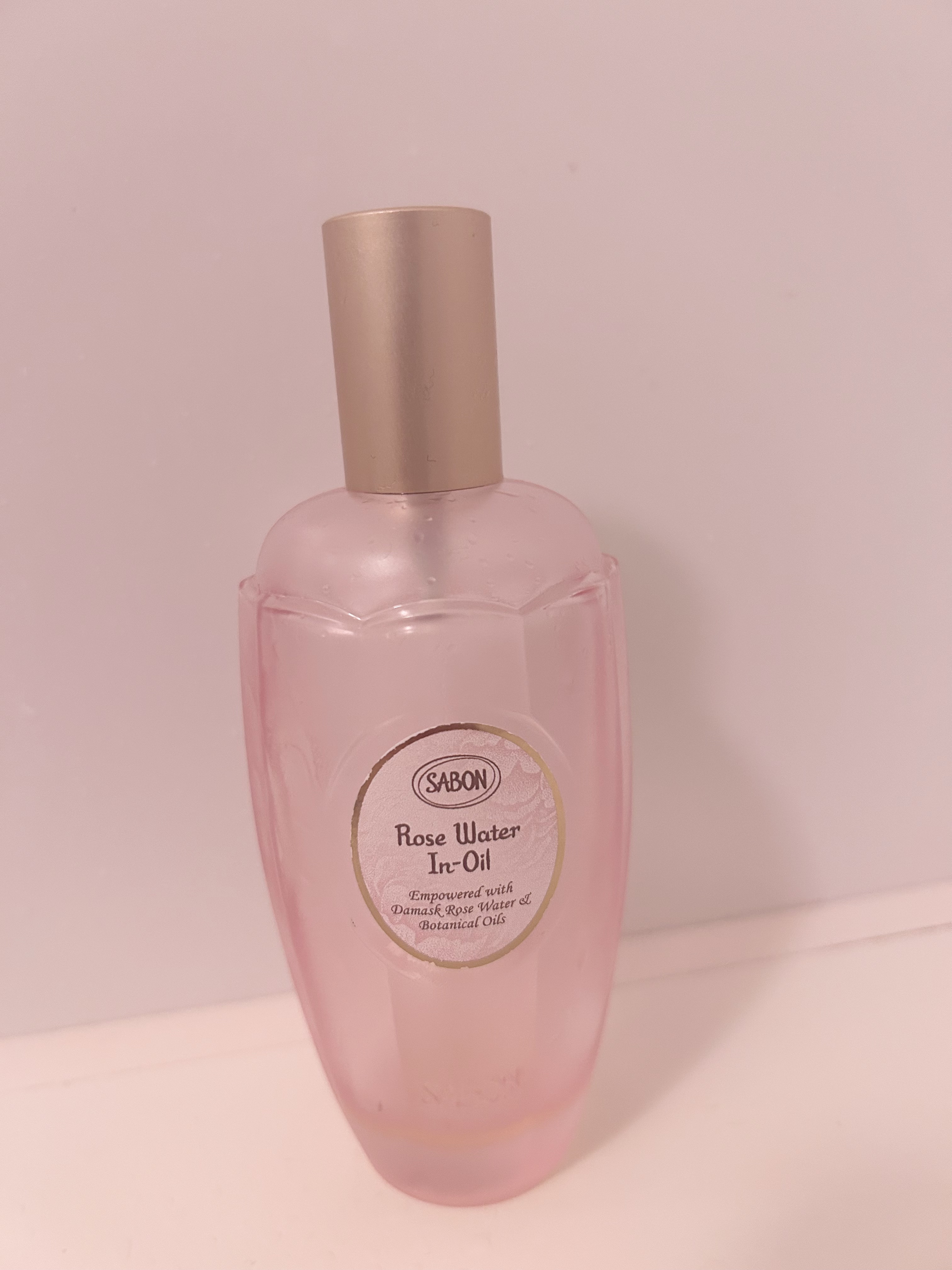 ローズウォーターインオイル/SABON/ミスト状化粧水を使ったクチコミ（1枚目）