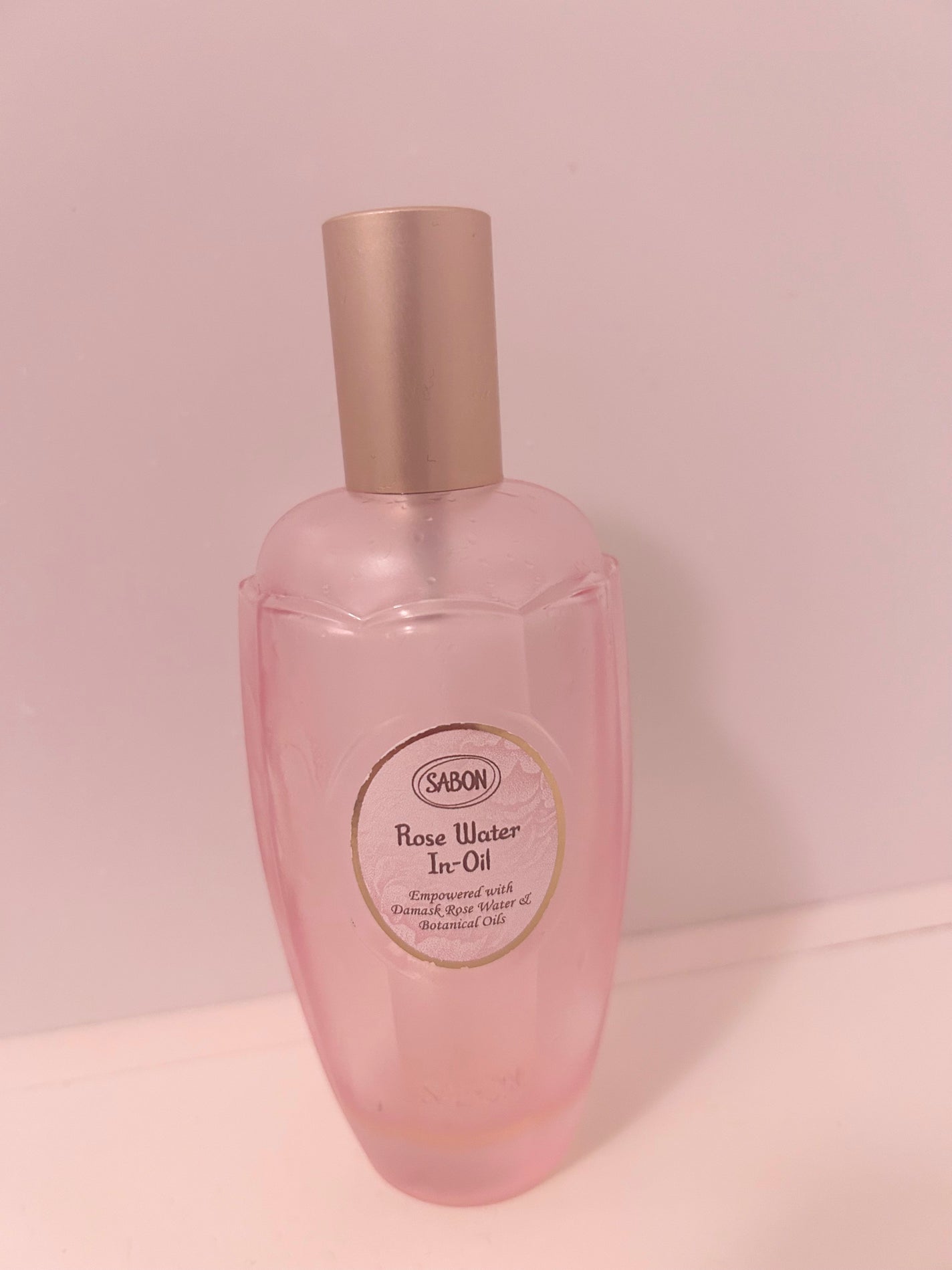 ローズウォーターインオイル/SABON/ミスト状化粧水を使ったクチコミ(1枚目)