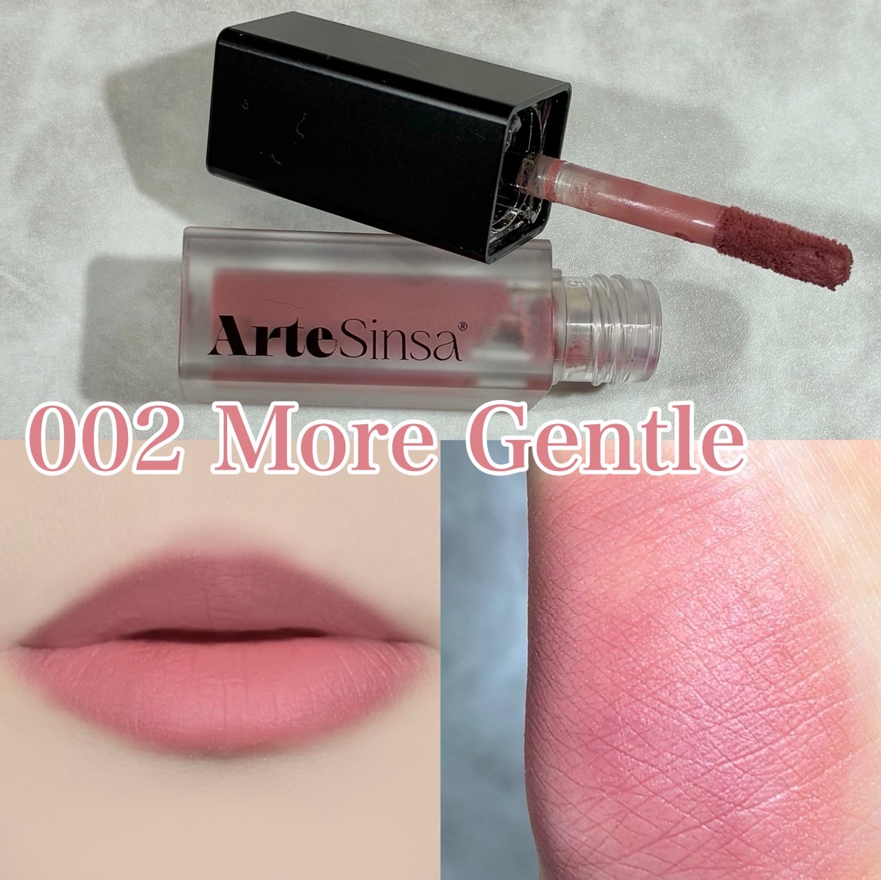 シルキーブラーティント/ArteSinsa/口紅を使ったクチコミ（3枚目）