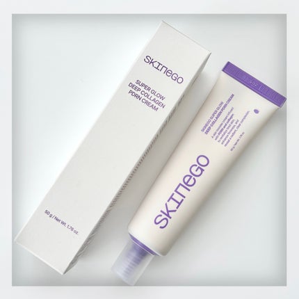 SKINEGO SUPER GLOW DEEP COLLAGEN PDRN CREAM/SKINEGO/フェイスクリームを使ったクチコミ(1枚目)
