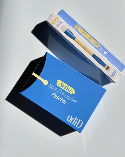 ヘアコンシーラーパレット&アーティスト デュアルブラシ/odiD/その他スタイリングを使ったクチコミ(5枚目)