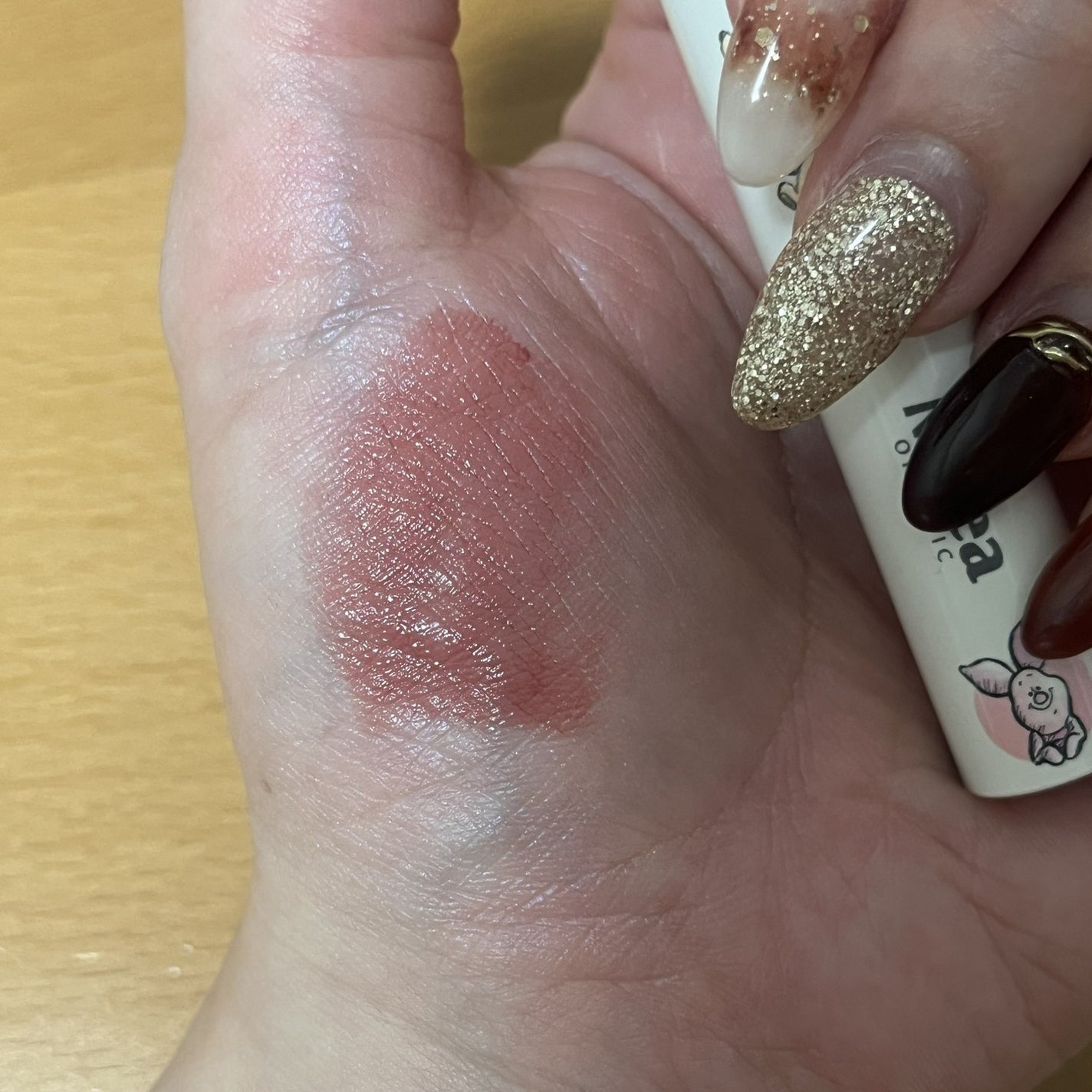 セラムオイルリップスティック /ミティア オーガニック/口紅を使ったクチコミ(3枚目)