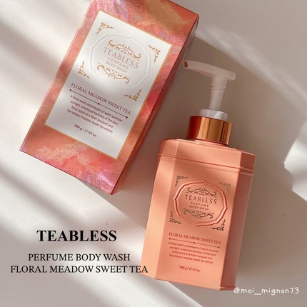 フローラル メドウ スイートティー パフュームボディソープ/TEABLESS/ボディソープを使ったクチコミ(1枚目)