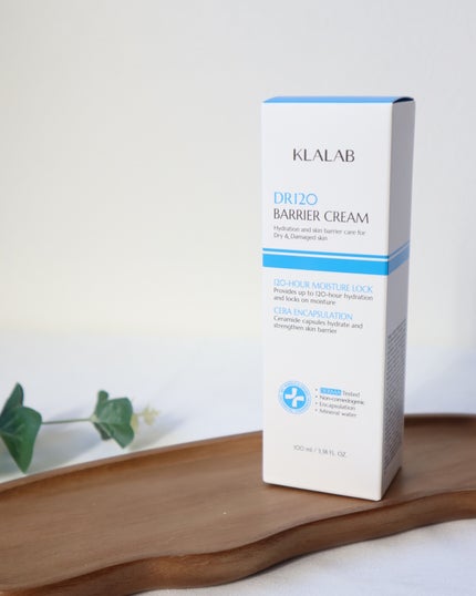 ディーアール120 バリアクリーム/KLALAB/フェイスクリームを使ったクチコミ(3枚目)