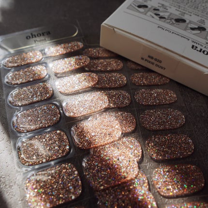 セミキュアジェルネイル(ハンド)/ohora/ネイルシールを使ったクチコミ(5枚目)