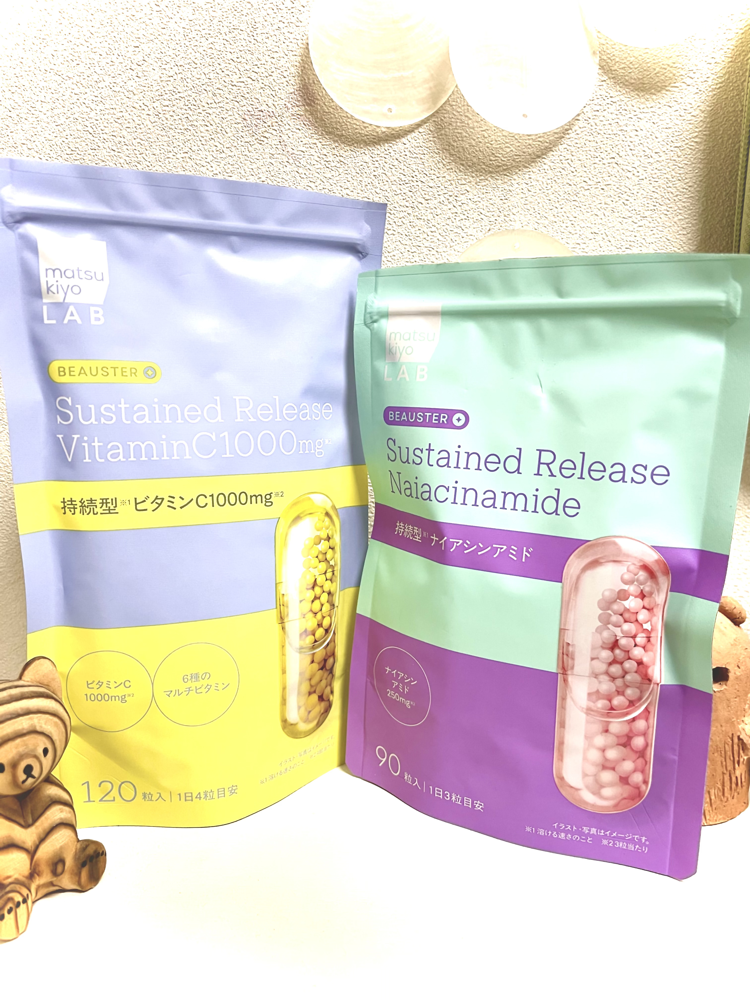 ビュースター 持続型ビタミンC1000/matsukiyo LAB/美容サプリメントを使ったクチコミ（1枚目）