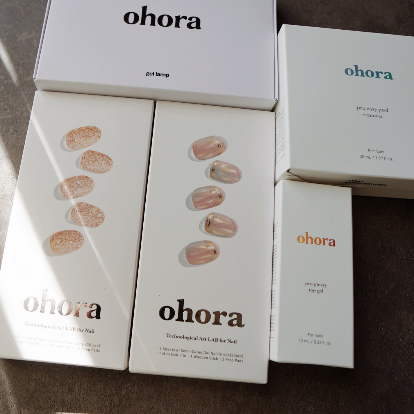 セミキュアジェルネイル(ハンド)/ohora/ネイルシールを使ったクチコミ(2枚目)