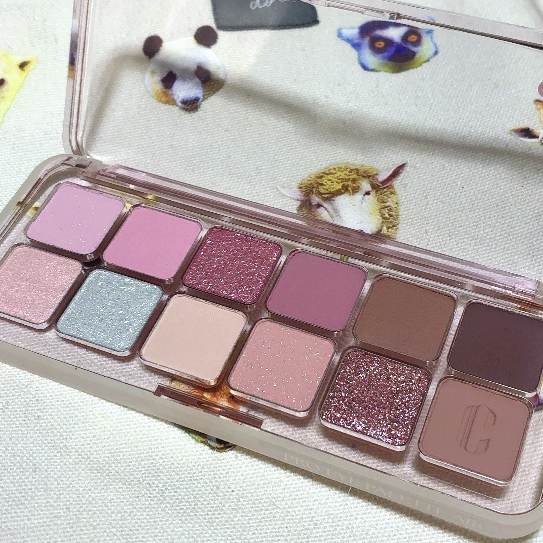 プロ アイ パレット エアー/CLIO/アイシャドウパレットを使ったクチコミ（1枚目）