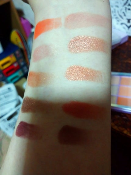 18 COLRS PRO EYE SHADOW PALETTE/Dolly Angel/アイシャドウパレットを使ったクチコミ(3枚目)