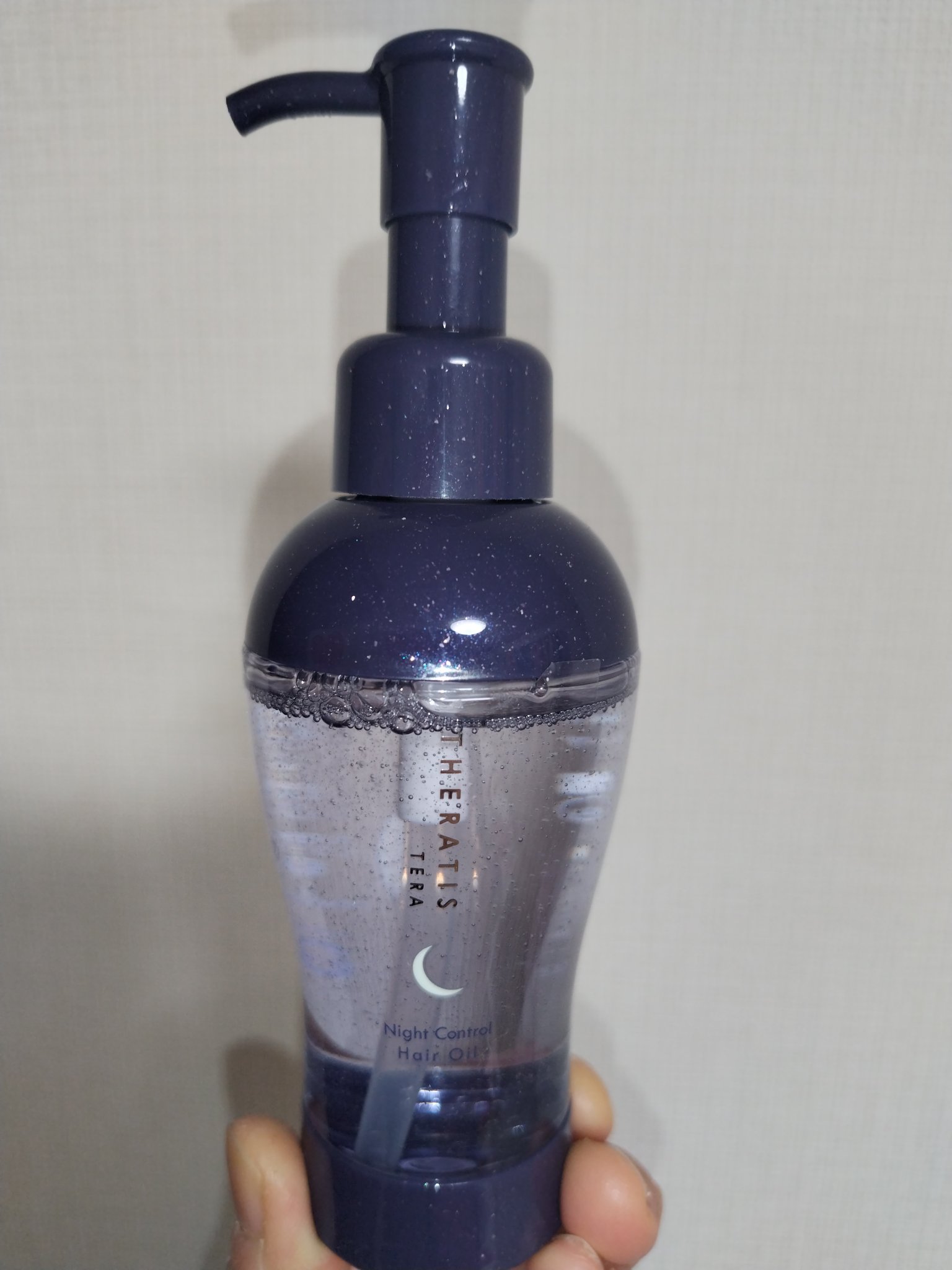 セラティス テラ ナイト コントロール ヘアオイル/THERATIS/ヘアオイルを使ったクチコミ（1枚目）