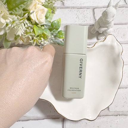 ジヴェルニー 密着カバークッション/GIVERNY/クッションファンデーションを使ったクチコミ(4枚目)