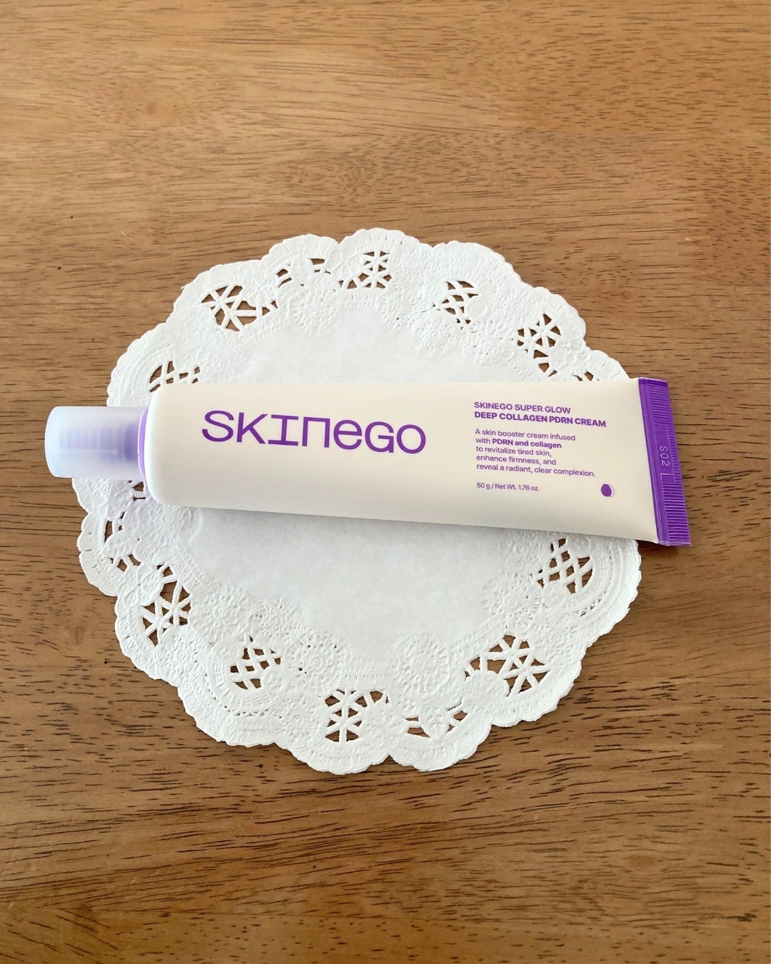 SKINEGO SUPER GLOW DEEP COLLAGEN PDRN CREAM/SKINEGO/フェイスクリームを使ったクチコミ(5枚目)