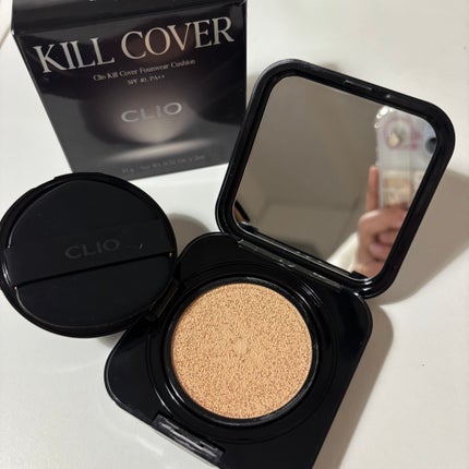 キル カバー ファンウェア クッション/CLIO/クッションファンデーションを使ったクチコミ(2枚目)