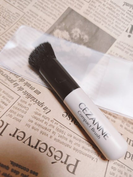 コンパクトブラシ/CEZANNE/メイクブラシを使ったクチコミ(1枚目)